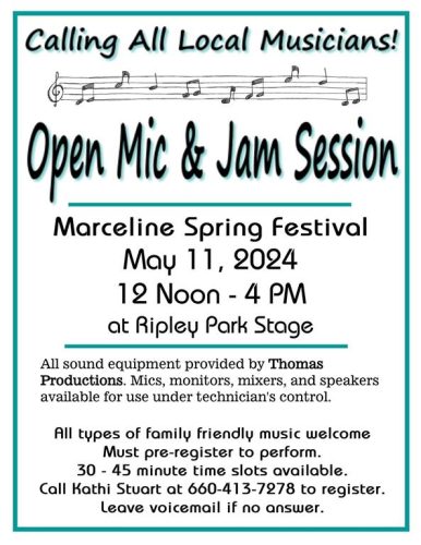 Open Mic & Jam Session | Marceline Spring Festival